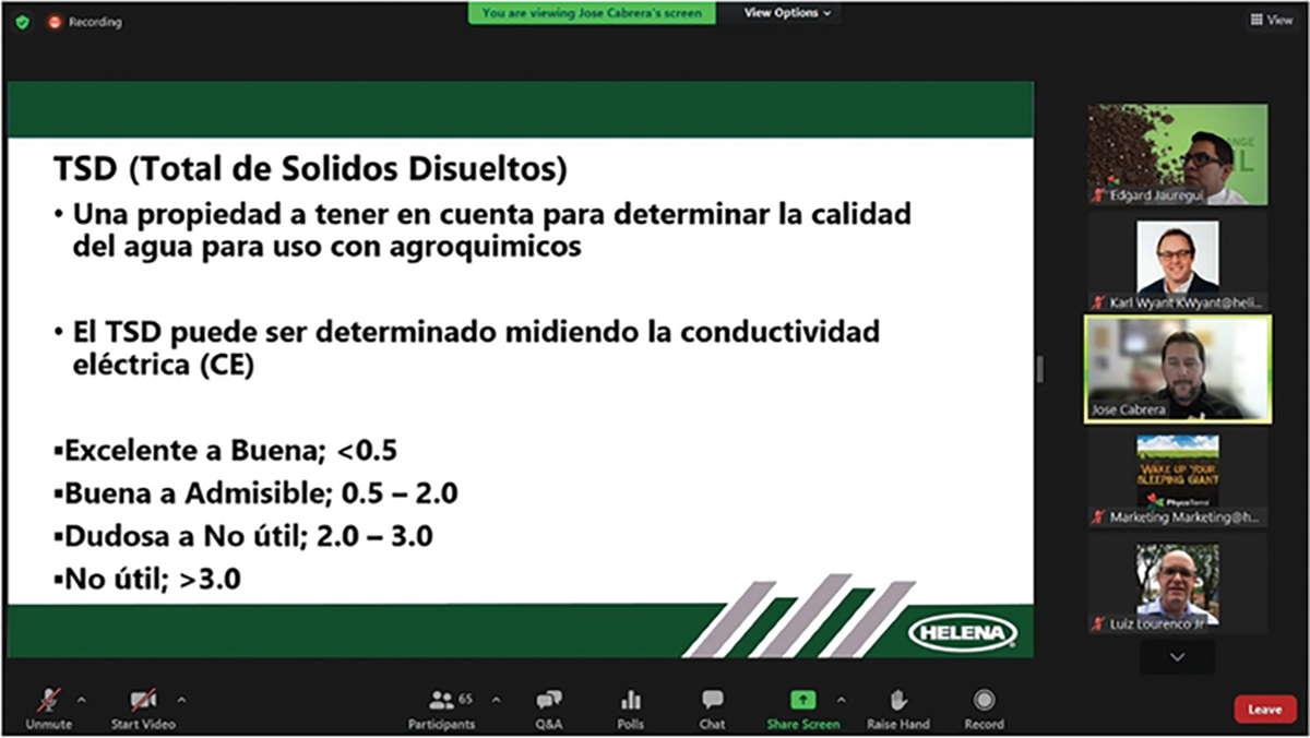 In March 2022, Heliae Agriculture along with the International, Western Region, and Mexico CCA Programs organized and sponsored the first virtual Latino American Conference: “Emerging Ag Technology Trends in LATAM—Critical Resources for Crop Advisers.”