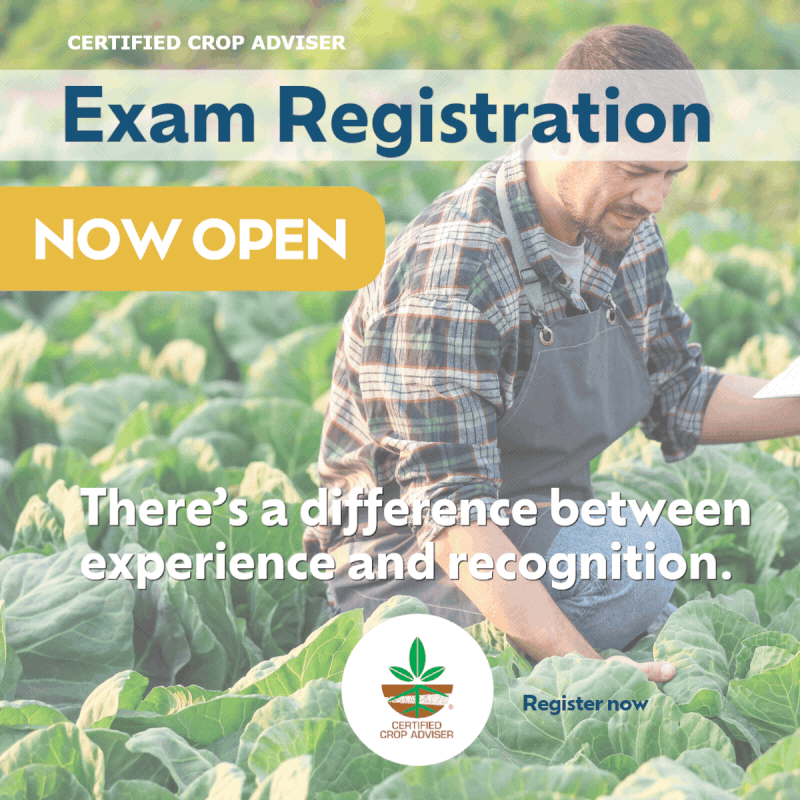 Certified Crop Adviser Exam Registration