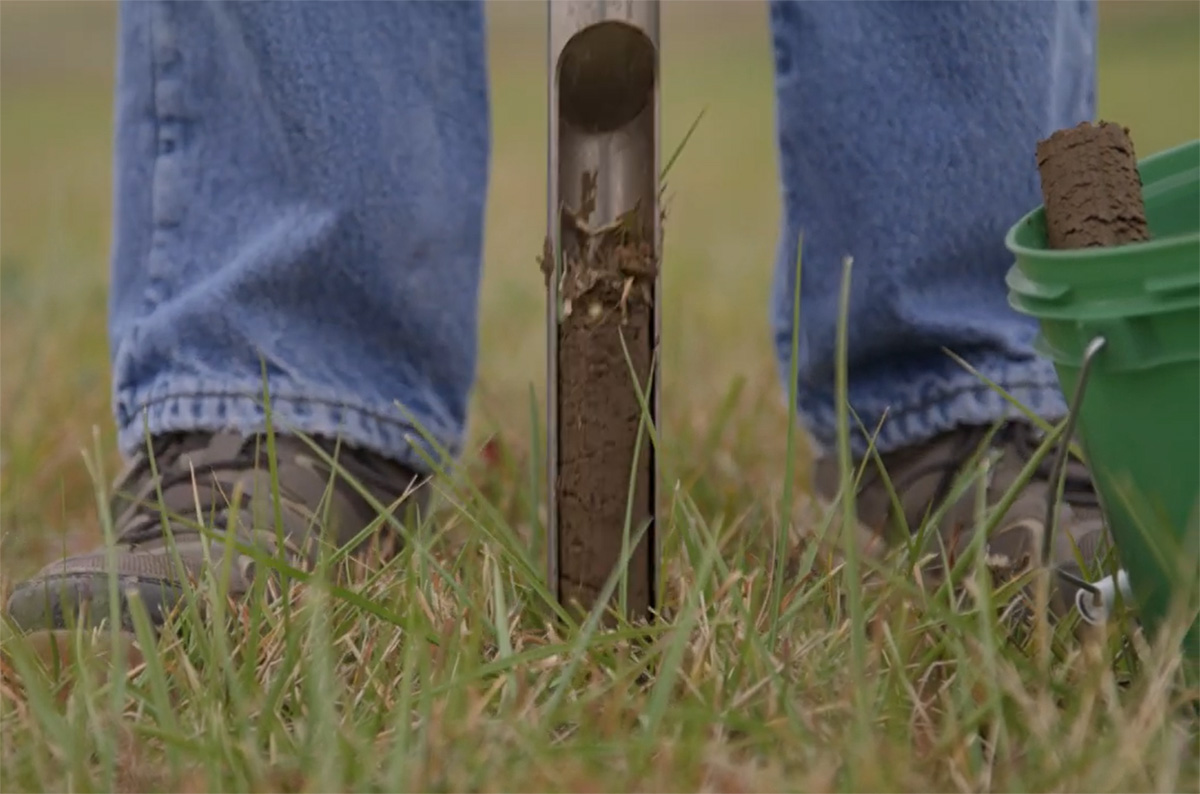 Screenshot from the video,  "Probing Our Country's Soil Health" (https://youtu.be/1WfiNG8LUAY).