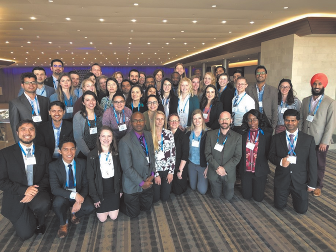 Graduate students who participated in the Graduate Student Leadership Conference at the 2019 Annual Meeting.
