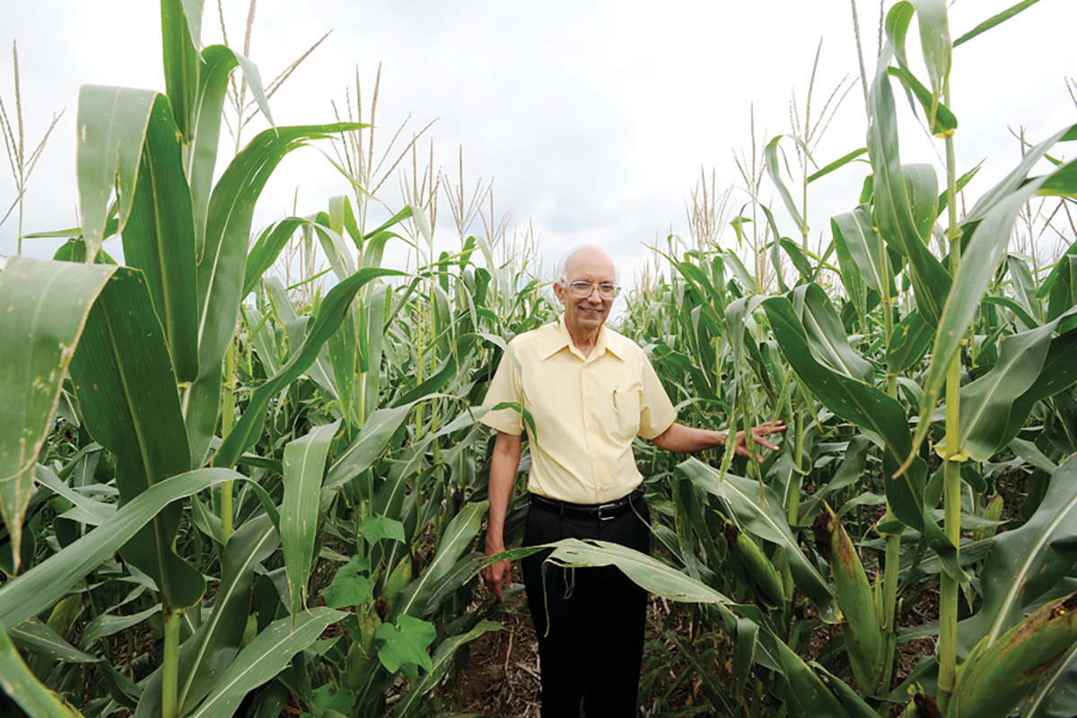 This year’s World Food Prize winner is former SSSA president Rattan Lal. Photo by Ken Chamberlain/Ohio State University.