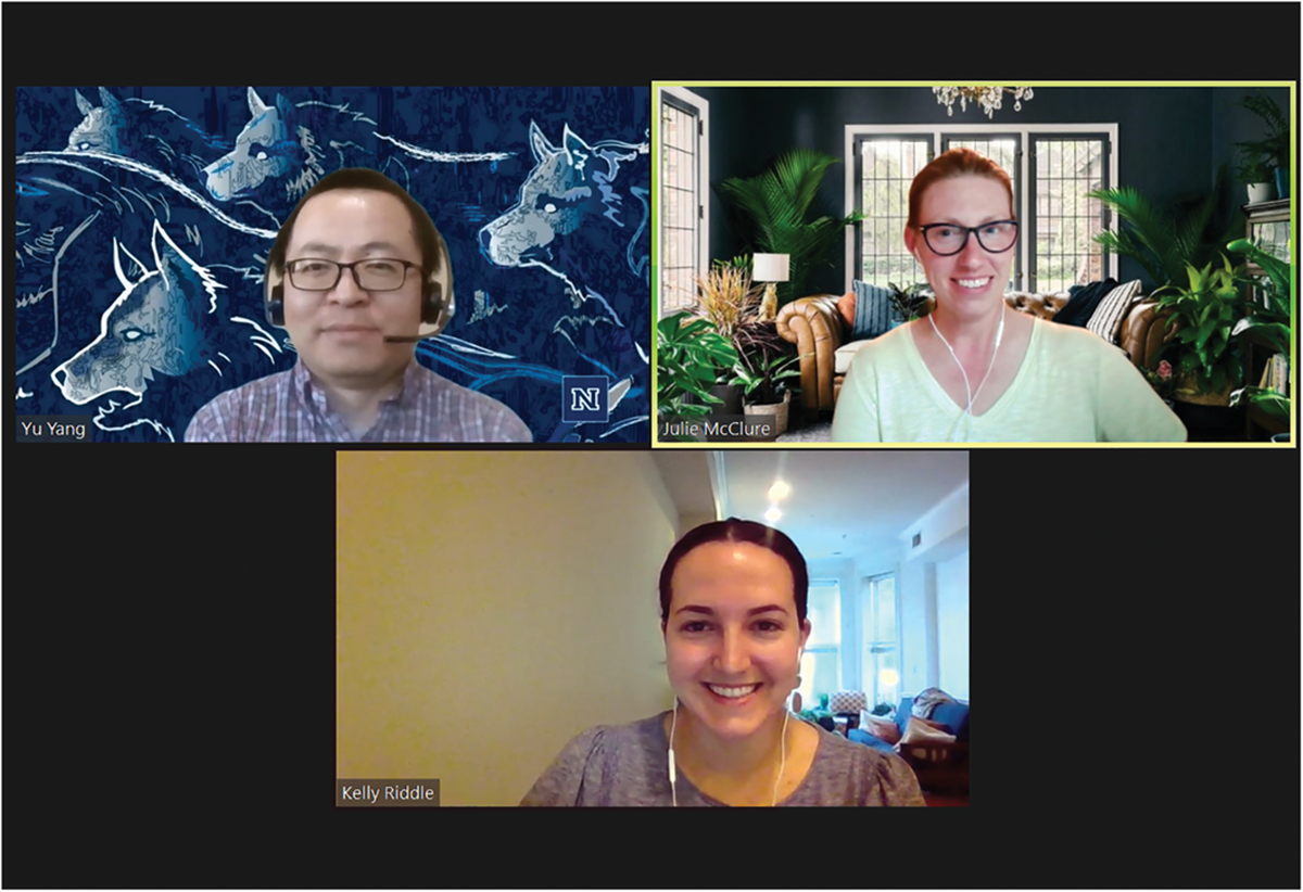 Yu “Frank” Yang, University of Nevada, Reno, and Julie McClure, ASA, CSSA, and SSSA, met with Kelly Riddle in Sen. Jacky Rosen’s office (NV) to discuss the National Science Foundation.