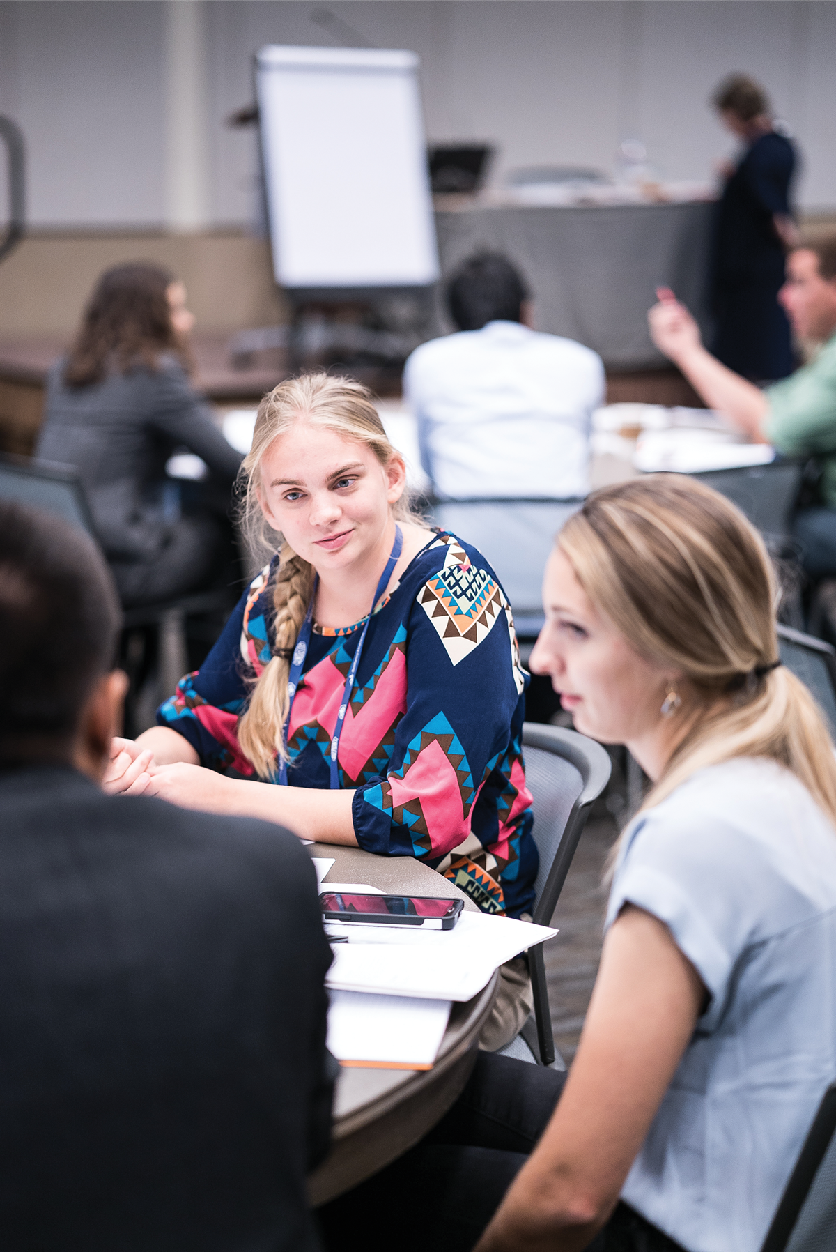 Grad students attend the Leadership Conference at the 2020 Annual Meeting.