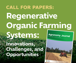 Call for Papers: Regenerative Organic Farming Systems