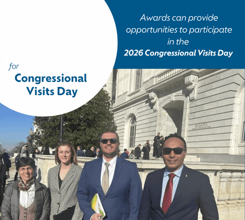 Awards Now Open For Congressional Visits Day