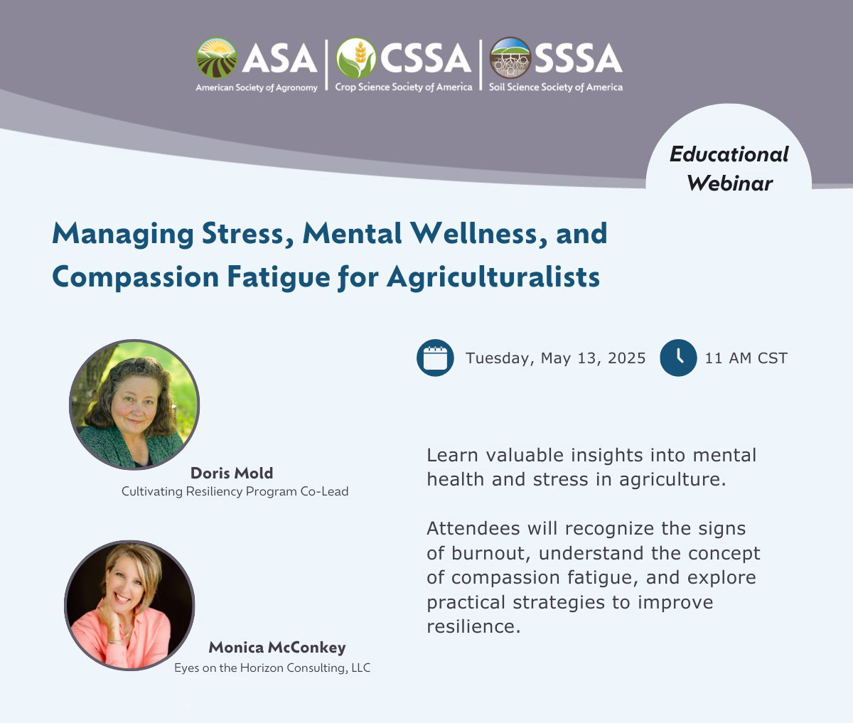 Webinar: Managing Stress, Mental Wellness, and Compassion Fatigue for Agriculturalists