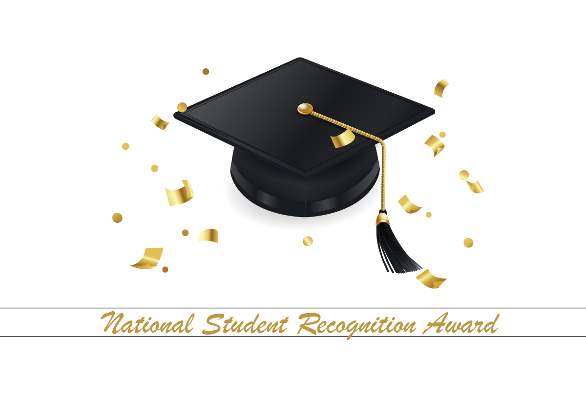 2025 recipients of the National Student Recognition Award