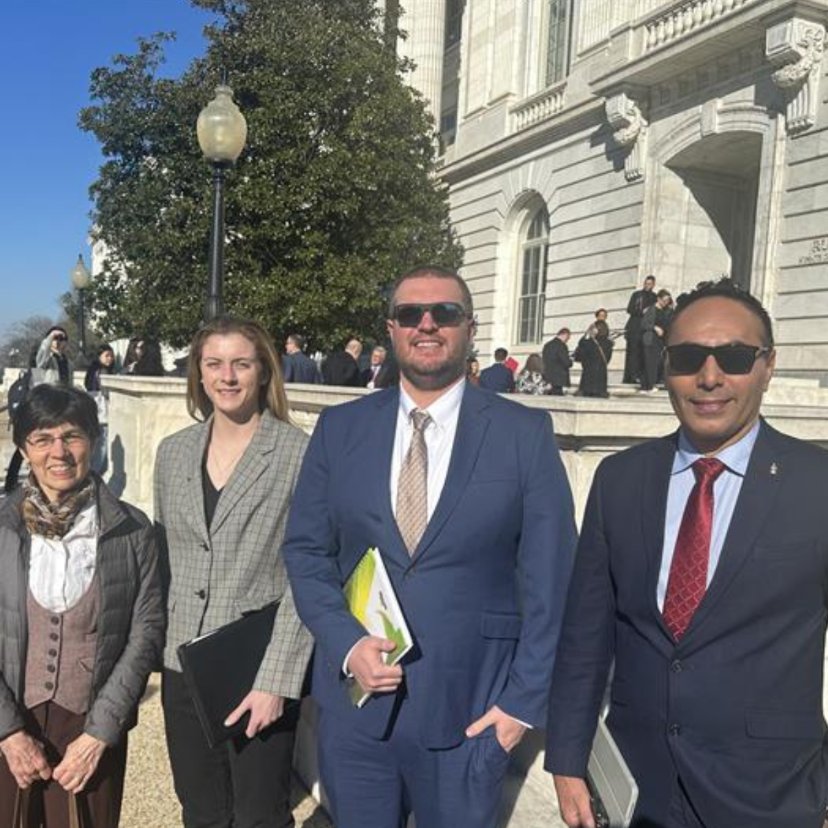 Congressional Visits Day participants.