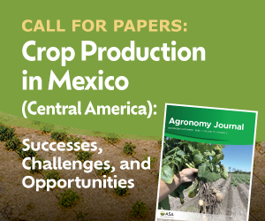 Call for Papers: Crop Production in Mexico