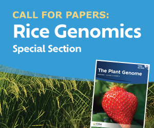Call for Papers: Rice Genomics