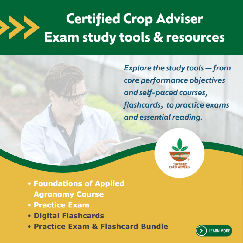 Certified Crop Adviser Exam Study Tools & Resources