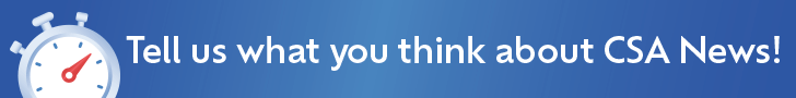 Tell us what you think about CSA News