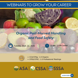 Webinar: Organic Post-Harvest Handling and Food Safety