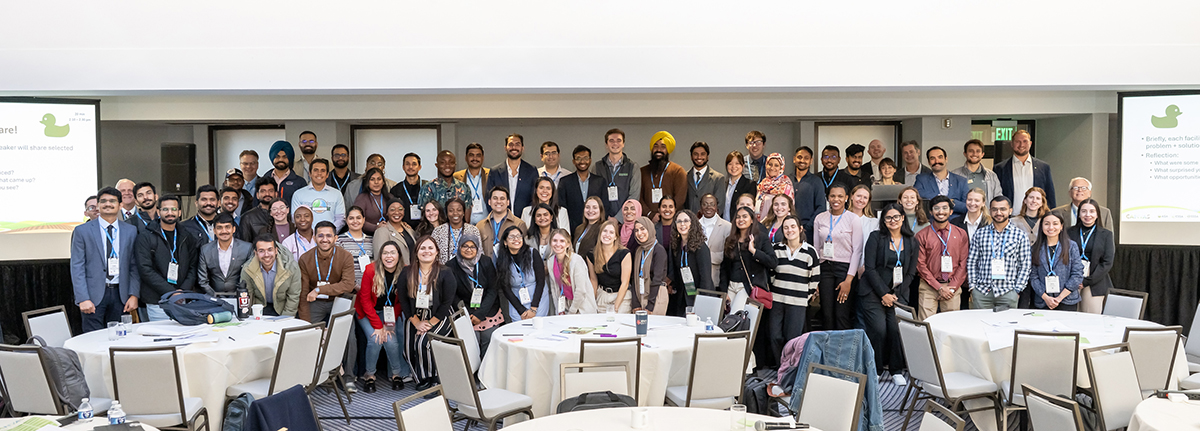 The ACS Graduate Student Committee led a variety of initiatives this year to benefit fellow students and early-career professionals. One of these resources was the Graduate Student Leadership Conference, held at CANVAS 2025. Photo courtesy of W. Scott Mitchell. 