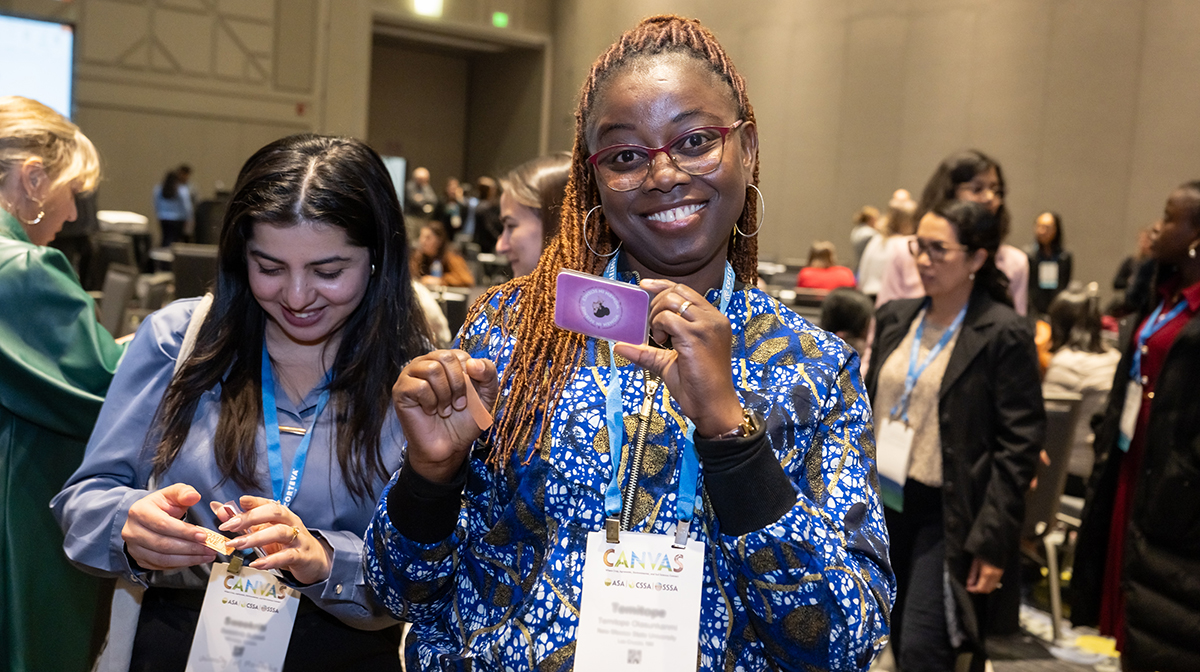 The CANVAS 2025 meeting in Salt Lake City showcased a strong and intentional commitment to diversity, equity, and inclusion (DEI) with programming such as the Women in Science Workshop pictured here. 