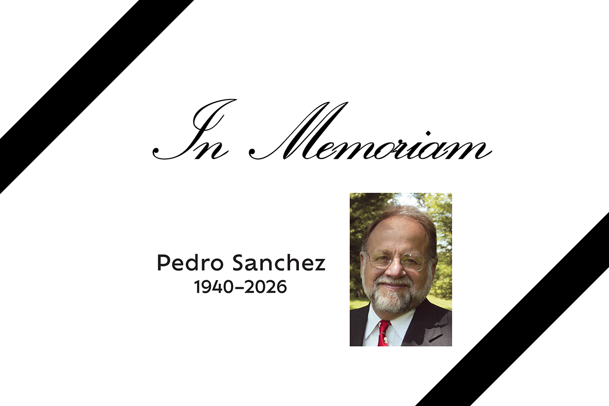 In memoriam: Pedro Sanchez