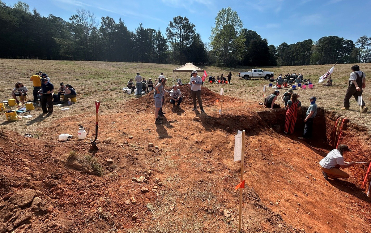 Figure 4. Contest-day photo from the group judging site. 