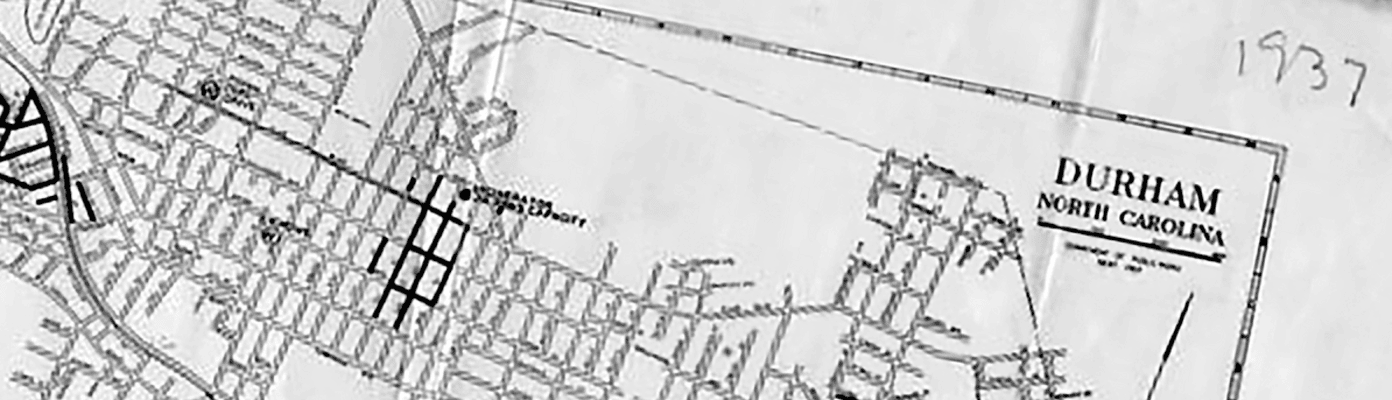 A street map of Durham, NC from 1937 hinted to researchers that the sites of current city parks were once home to municipal waste incinerators.