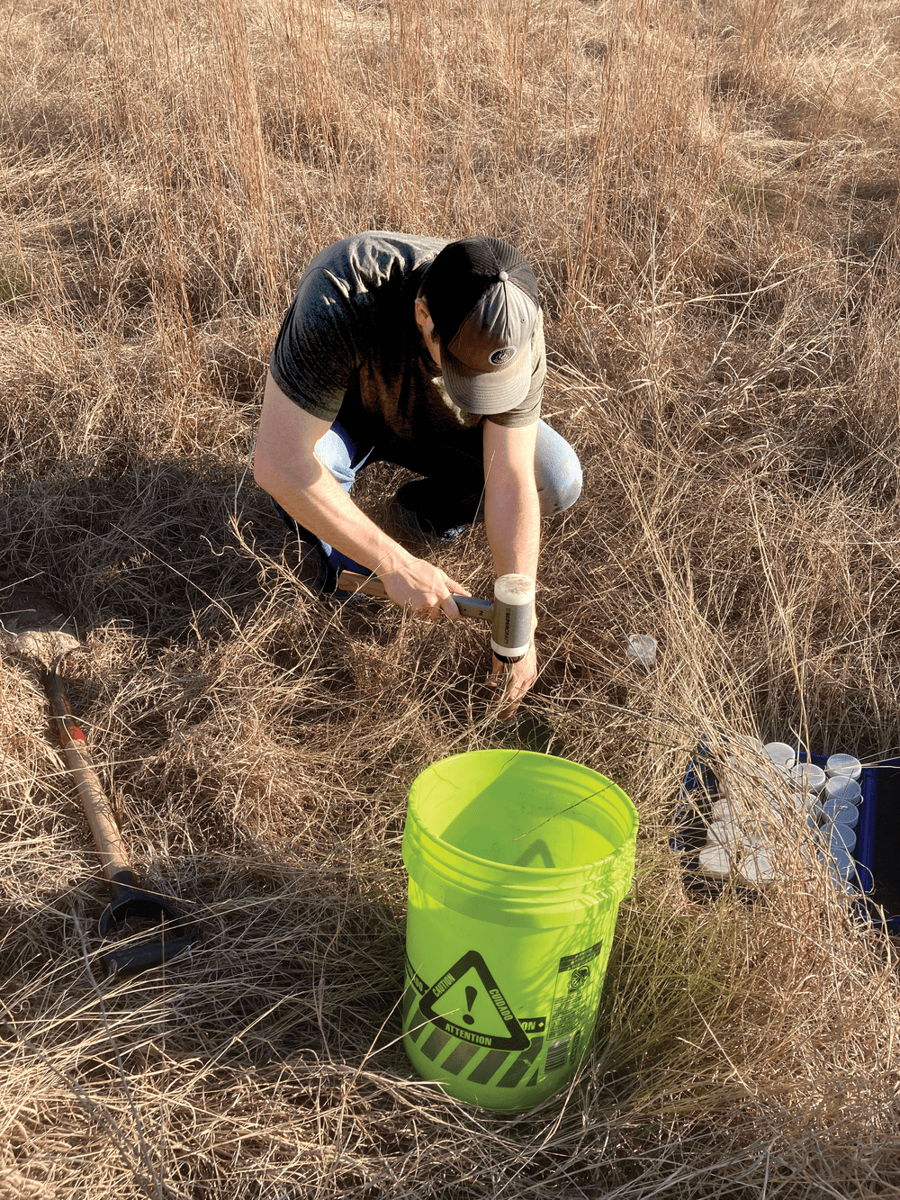 Soil testing in the field can be crucial in decisionâmaking regarding agricultural practices aimed at maximizing soil health and crop productivity. Photo by Briana Wyatt.
