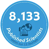 8133 published scientists in our 13 journals