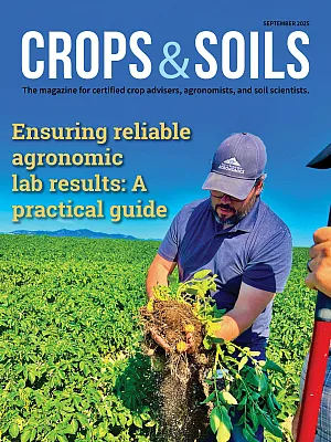 September 2025 Crops & Soils cover