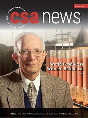 October 2020 cover of CSA News
