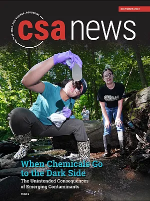 The November 2022 issue cover