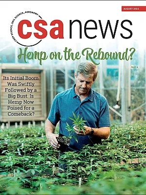 CSA News August 2023 Volume 68 Issue 8 cover image
