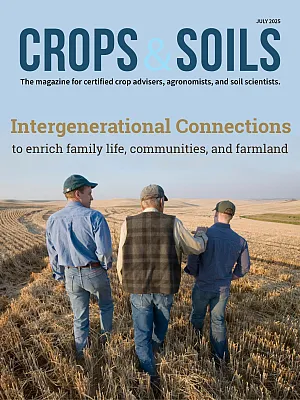 July 2025 Crops & Soils cover