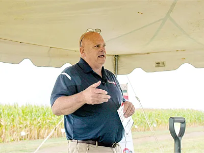 Michael Wilson of Allandale, IL, was named this year's recipient of the CCA Conservationist of the Year Award.