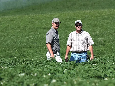 Community-based management of herbicide-resistant weeds brings neighbors together to reach a threshold where enough farmers are managing herbicide resistance to minimize local spread. Photo by Terry Tindall.