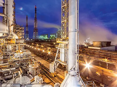 The nitrogen industry seeks to reduce its carbon footprint. Photo courtesy of The Fertilizer Institute.