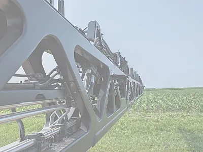A precision sprayer. Photo by Adam Leise.