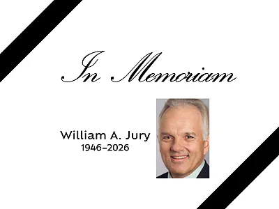 In memoriam: William A. Jury