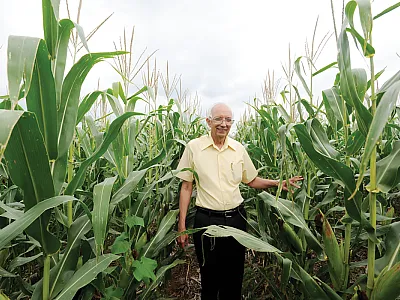 This year’s World Food Prize winner is former SSSA president Rattan Lal. Photo by Ken Chamberlain/Ohio State University.