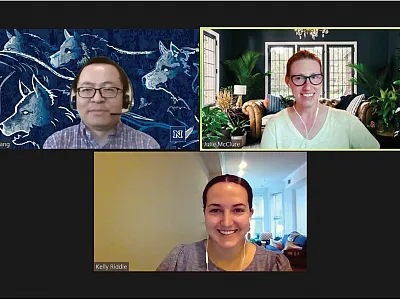 Yu “Frank” Yang, University of Nevada, Reno, and Julie McClure, ASA, CSSA, and SSSA, met with Kelly Riddle in Sen. Jacky Rosen’s office (NV) to discuss the National Science Foundation.