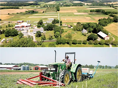 The Rodale Institute Tour at this year’s Annual Meeting will begin with a welcome from CEO Jeff Moyer, who is renowned for the invention and development of the roller crimper.