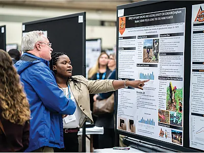 The Societies' Annual Meeting provides many opportunities for future and current graduate students, such as poster and paper competitions.
