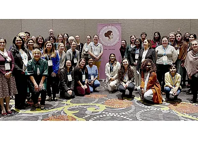 Members of the Women in Science Committee and workshop attendees at the 2025 CANVAS meeting in Salt Lake City, UT.
