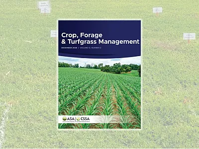 Crop, Forage & Turfgrass Management