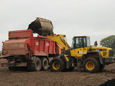 Biosolids applied to agricultural land must meet certain regulations and requirements. Photo by SuSanA Secretariat iva Wikimedia Commons and reprinted here under this license.