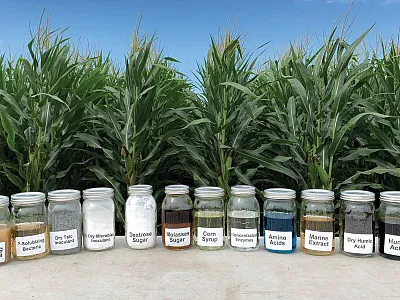 Biologicals come in a range of colors and formulations, providing multiple opportunities for grower incorporation into their existing man- agement programs. However, each product is unique, and it is essential to understand the type of product one is working with to best  position the application for success. Photo by Carolyn Opperman.