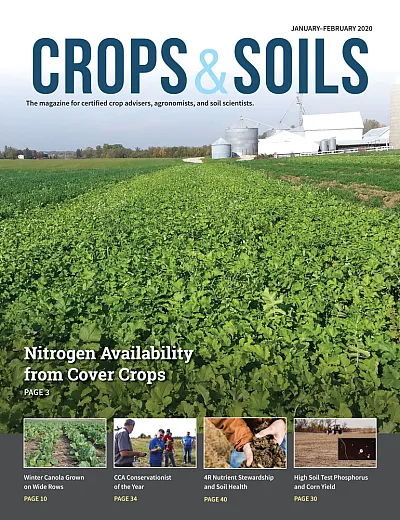 January-February 2020 Crops & Soils cover