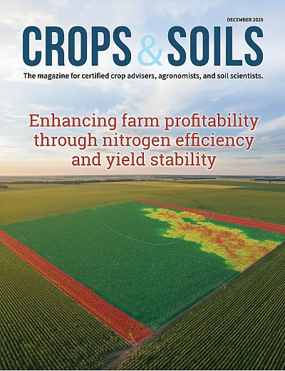 December 2025 Crops & Soils cover