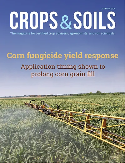 January 2026 Crops & Soils cover