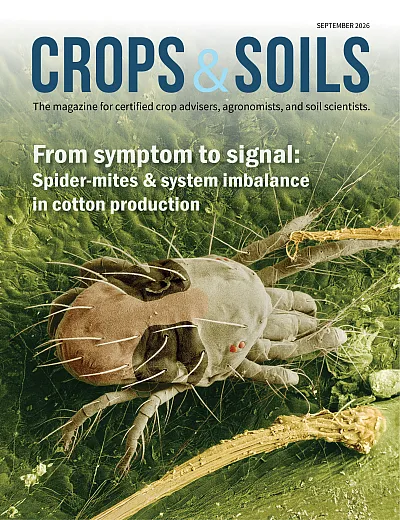 September 2026 Crops & Soils cover