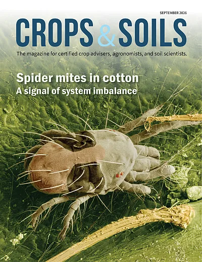 September 2026 Crops & Soils cover