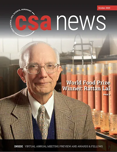 October 2020 cover of CSA News
