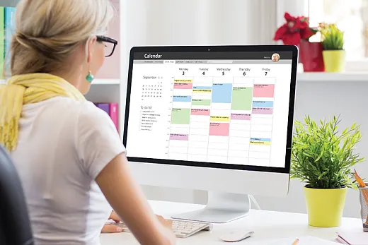Insert key deadlines for graduate school in both your work and personal calendar. This will prevent you from missing major deadlines and allow you to visualize your graduate school experience in its entirety. Photo courtesy of Adobe Stock/Kaspars Grinvalds.