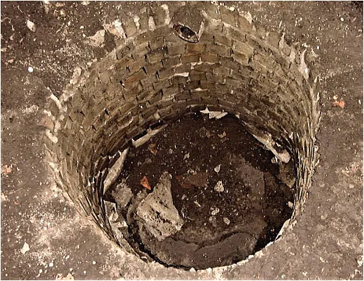 Pumping groundwater faster than it can recharge can lead to dry wells, especially during droughts. Photo courtesy of Wikipedia/Creative Commons.